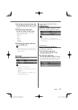 Preview for 21 page of Kenwood KDC-228 Instruction Manual