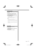 Предварительный просмотр 11 страницы Kenwood KDC-237 Instruction Manual