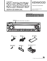 Kenwood KDC-237SA Service Manual preview