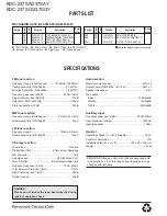 Предварительный просмотр 38 страницы Kenwood KDC-237SA Service Manual