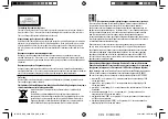 Предварительный просмотр 3 страницы Kenwood KDC-300UV Instruction Manual