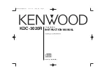 Preview for 1 page of Kenwood KDC-3020R Instruction Manual