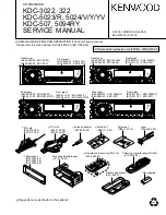 Kenwood KDC-3022 Service Manual preview