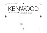 Preview for 1 page of Kenwood KDC-3023R Instruction Manual