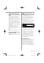 Preview for 61 page of Kenwood KDC-3025 Instruction Manual