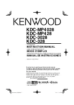 Kenwood KDC-3028 Instruction Manual preview