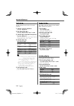 Предварительный просмотр 10 страницы Kenwood KDC-3028 Instruction Manual