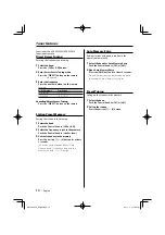 Предварительный просмотр 14 страницы Kenwood KDC-3028 Instruction Manual