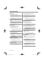 Предварительный просмотр 70 страницы Kenwood KDC-3028 Instruction Manual