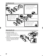 Предварительный просмотр 22 страницы Kenwood KDC-3054UG Instruction Manual