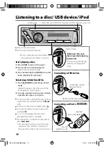 Предварительный просмотр 10 страницы Kenwood KDC-3054UM Instruction Manual