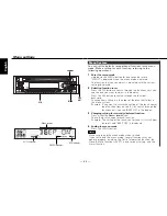 Предварительный просмотр 22 страницы Kenwood KDC-305RA Instruction Manual