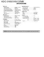 Preview for 18 page of Kenwood KDC-316S Service Manual