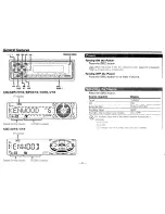 Preview for 9 page of Kenwood KDC-319 Instruction Manual