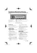 Предварительный просмотр 15 страницы Kenwood KDC-348U Instruction Manual