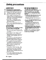 Preview for 4 page of Kenwood KDC-4003 Instruction Manual