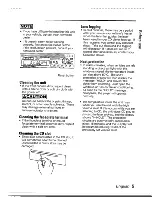 Preview for 5 page of Kenwood KDC-4003 Instruction Manual