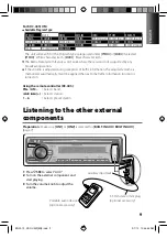 Предварительный просмотр 9 страницы Kenwood KDC-4051UM Instruction Manual