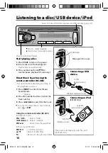 Предварительный просмотр 10 страницы Kenwood KDC-4051UM Instruction Manual