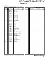 Предварительный просмотр 21 страницы Kenwood KDC-4080R Service Manual