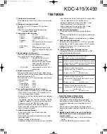 Предварительный просмотр 7 страницы Kenwood KDC-419/X459 Service Manual