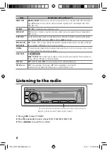 Preview for 8 page of Kenwood KDC-4654SD Instruction Manual