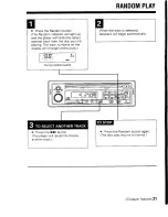 Предварительный просмотр 21 страницы Kenwood KDC-5000 Instruction Manual