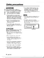 Preview for 4 page of Kenwood KDC-5001 Instruction Manual