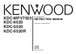 Kenwood KDC-5020 Instruction Manual preview