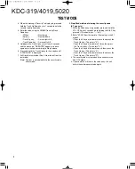 Preview for 8 page of Kenwood KDC-5020 Service Manual