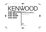 Kenwood KDC-5023 Instruction Manual предпросмотр