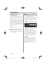 Предварительный просмотр 4 страницы Kenwood KDC-5027 Instruction Manual