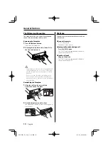 Предварительный просмотр 10 страницы Kenwood KDC-5027 Instruction Manual