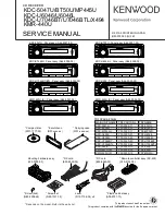 Kenwood KDC-5047U Service Manual preview