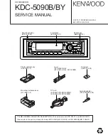 Предварительный просмотр 1 страницы Kenwood KDC-5090B Service Manual