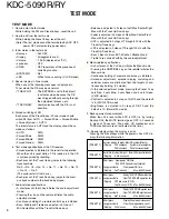 Предварительный просмотр 8 страницы Kenwood kdc-5090r/ry Service Manual