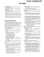 Предварительный просмотр 9 страницы Kenwood kdc-5090r/ry Service Manual