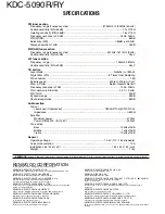 Предварительный просмотр 28 страницы Kenwood kdc-5090r/ry Service Manual