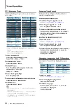 Предварительный просмотр 22 страницы Kenwood KDC-6047U Instruction Manual