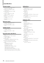 Preview for 70 page of Kenwood KDC-6051U Instruction Manual