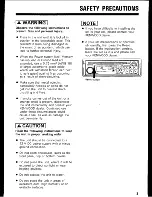 Preview for 3 page of Kenwood KDC-67R Instruction Manual