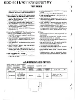 Preview for 4 page of Kenwood KDC-7011 Service Manual