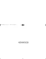 Предварительный просмотр 40 страницы Kenwood KDC-7021 Instruction Manual