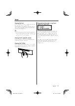 Предварительный просмотр 5 страницы Kenwood KDC-7027 Instruction Manual