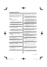 Предварительный просмотр 43 страницы Kenwood KDC-7027 Instruction Manual