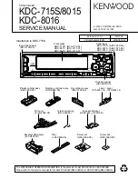 Kenwood KDC-715S Service Manual preview