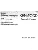 Preview for 42 page of Kenwood KDC-719 Instruction Manual