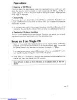 Предварительный просмотр 3 страницы Kenwood KDC-80 Instruction Manual