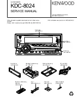 Kenwood KDC-8024 Service Manual preview