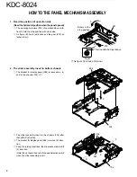 Предварительный просмотр 2 страницы Kenwood KDC-8024 Service Manual